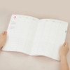 Opens Flat - Antenna Shop 2027 Table Talk A4 Dated Weekly Planner