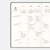 Monthly Plan - Antenna Shop 2026 Table Talk B5 Dated Weekly Planner