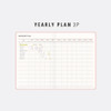 Year Plan - Antenna Shop 2026 Table Talk B6 Dated Weekly Planner