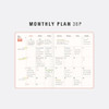 Monthly Plan - Antenna Shop 2026 Table Talk B6 Dated Weekly Planner