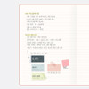 Lined Note - Antenna Shop 2026 Table Talk B6 Dated Weekly Planner