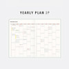 Yearly plan - 2026 Table Talk Hardcover A5 Dated Weekly Planner
