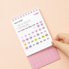 Monthly plan - 2026 Daily Habits Small Desk Calendar