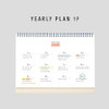 Yearly plan - 2026 Good Luck To You Big Desk Calendar