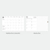 Monthly plan, Weekly plan