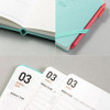 Detail of Ardium 2026 Simple Small Dated Weekly Planner