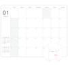 Monthly Plan - Ardium 2026 365 Days Medium Dated Daily Diary