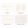 Planner Pages - Iconic 2026 Flow A4 Dated Monthly Desk Planner