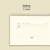 Intro - ICONIC 2027 Flow A4 Dated Monthly Desk Planner