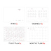 Planner pages - Iconic 2026 Journal Journey A5 Dated Weekly Planner