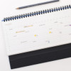 Project Plan - Byfulldesign 2026 Second Standing Dated Weekly Desk Planner