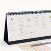 Weekly Plan - Byfulldesign 2026 Second Standing Dated Weekly Desk Planner