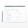 Lined Note - Byfulldesign 2027 Second A4 Wide Dated Weekly Planner