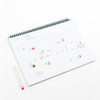 Project Plan - Byfulldesign 2027 Second A4 Wide Dated Monthly Planner