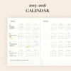 Calendar - Dailylike 2025 Timeline Dated Weekly Planner