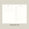 Weekly Plan - Paperian 2026 Life Gardener Dated Weekly Diary