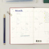 Monthly plan - Paperian 2025 A'round The Day Large Dated Weekly Planner