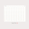Yearly plan - Paperian 2025 A'round The Day Large Dated Weekly Planner