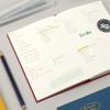 Weekly plan - Paperian 2025 A'round The Day Large Dated Weekly Planner