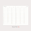 Yearly Plan - Paperian 2026 A'round The Day Small Dated Weekly Planner