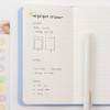 Lined Note - Colors - Byfulldesign 2026 Notable Memory Handy Dated Monthly Planner