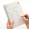 Lined Note - Byfulldesign 2026 Notable Memory Twin-Wire Dated Monthly Planner