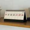 Bold Number - Paperian 2026 Remind Weekly Desk Calendar