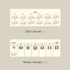 Calendar Pages - Paperian 2026 Remind Weekly Desk Calendar
