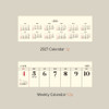 Calendar Pages - PAPERIAN 2027 Remind Weekly Desk Calendar