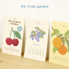 02 Fruit Garden - PAPERIAN 2026 Life Gardener Mini Monthly Calendar Sheets