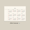 2026 Calendar - Paperian 2026 Archive Monthly Desk Calendar