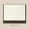 Calendar(back) - Paperian 2025 Attitude Monthly Desk Calendar