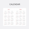 Calendar - Indigo 2027 Prism A5 Dated Weekly Planner