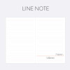 Lined Note - Indigo 2026 Prism A5 Dated Monthly Planner