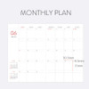 Monthly Plan- Indigo 2026 Prism A5 Dated Monthly Planner