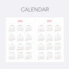Calendar - Indigo 2026 Prism A5 Dated Monthly Planner