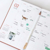 Monthly Plan- Indigo 2026 Prism A5 Dated Monthly Planner