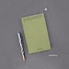 Greenish Fog - Dash And Dot Ordinary Orbit Grid Notebook