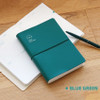 Blue Green - Indigo 2026 The Temperature Of The Day B6 Band Dated Weekly Diary