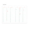 Yearly Detail Plan - Indigo 2027 The Temperature Of The Day B6 Band Dated Weekly Diary