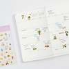 Monthly Plan - Byfulldesign 2027 Notable Memory Medium Dated Weekly Planner