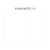 Blank Note - O-Check 2026 Mon Journal A5 Dated Weekly Planner