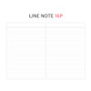 Lined Note - O-Check 2026 Mon Journal A5 Dated Weekly Planner