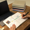 A5 Size & Opens Flat - O-Check 2026 Mon Journal A5 Dated Weekly Planner