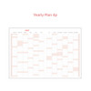 Yearly Planner - O-CHECK 2027 Les Beaux Jours Pocket Dated Weekly Diary Planner