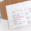 120gsm Paper - O-Check 2026 My Four Seasons A5 Dated Weekly Diary Planner
