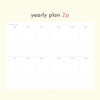 Yearly Plan - O-Check 2026 Make A Day Dated Weekly Diary Planner