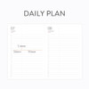 Daily plan - Indigo 2025 Prism Leather B6 Dated Daily Diary