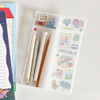 Dailylike My Buddy Together Pencil Case With Sticker Set