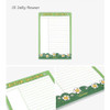 jelly flower - Dailylike Jelly Bear B5 Notepad
